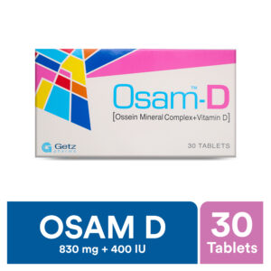 OSAM D 830MG+400IU TABS 30’S