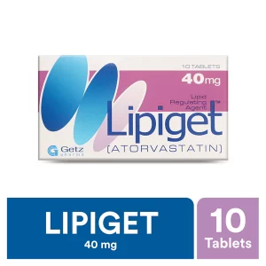 LIPIGET TABS 40MG 10'S