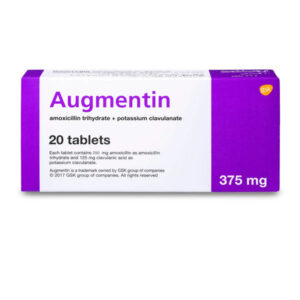 AUGMENTIN TABS 375MG 20'S