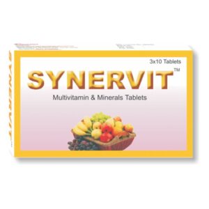 SYNERVIT TABS 30'S