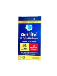 ACTILIFE H.PYLORI DEFENSE CAPS 15'S