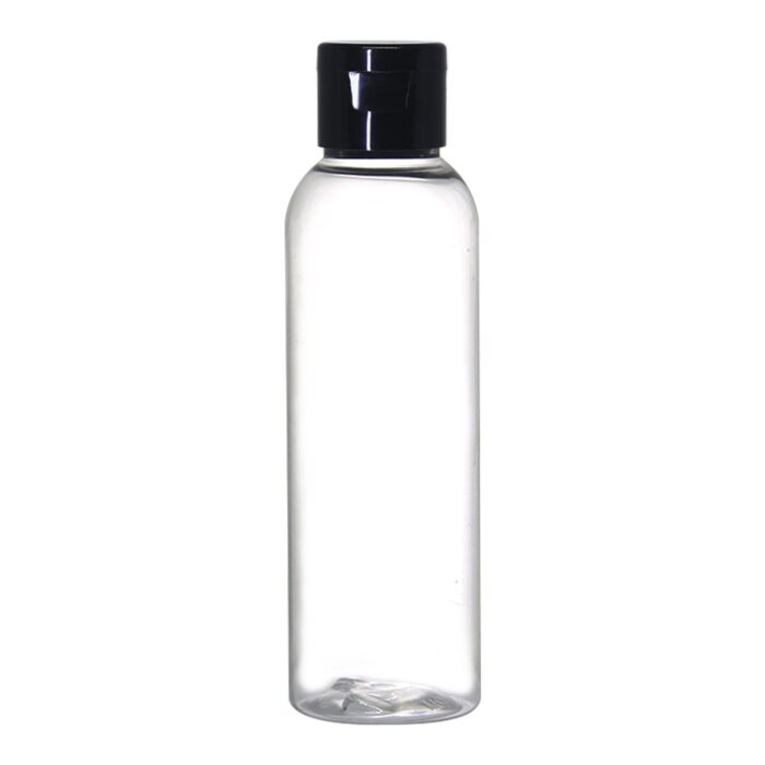 120ml-empty-clear-plastic-bottles-with-black-flip-cap-for-hdpe-shampoo-bottle-lotion-bottle