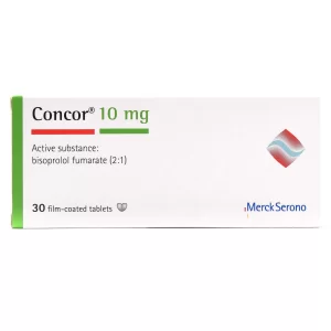 CONCOR 10MG TABS 30'S