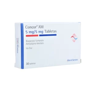 CONCOR AMLO 5MG/5MG TABS 30'S