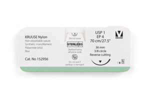 NYLON SUTURE NO. 1 REVERSING CUTTING