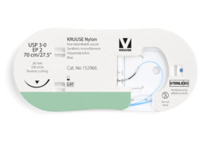NYLON SUTURE NO. 3/0 REVERSING CUTTING