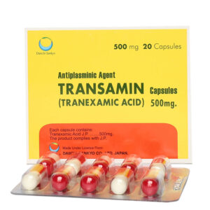 TRANSAMIN CAPS 500MG  20S