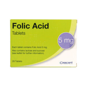 FOLIC ACID 5MG TABS 28'S