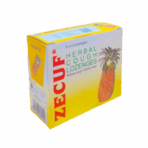 ZECUF COUGH LOZ (PINEAPLE) 20'S