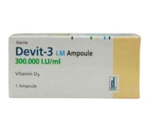 VITAMIN D3 I.M (DEVIT) 1ML 300,000 I.U 1'S
