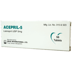 ACEPRIL 5MG TABS 100'S