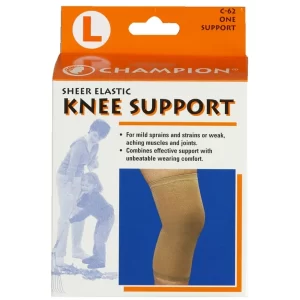 KNEE SUPPORT (BEIGE)OLYMPIAN-SMALL