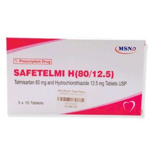 SAFETELMI H (80/12.5)MG TABS 30'S