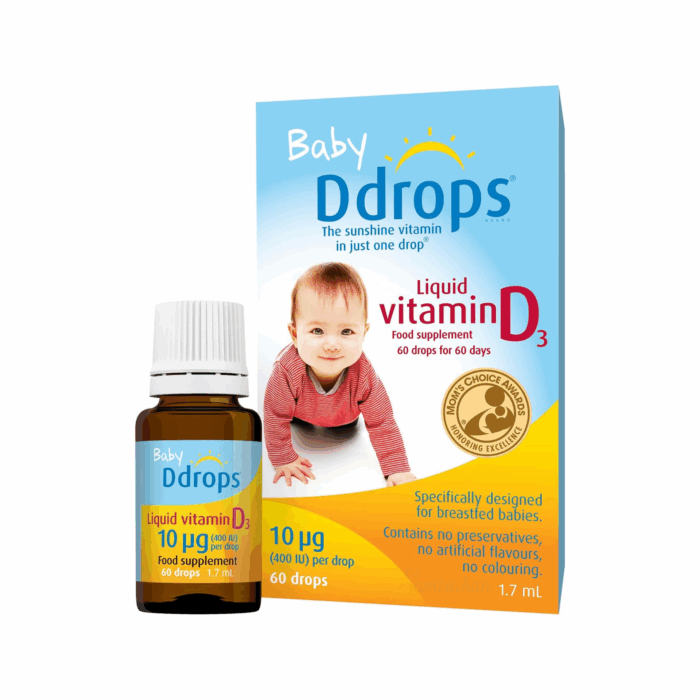 20241227BabyDdropsLiquidVitaminD310_g60DropsFromBirthTo1Year_UK_1.7mLOpenFrontSide_2048x2048px