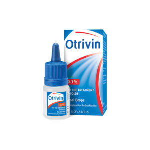 OTRIVIN ADULT DROPS 0.1% 10ML