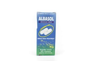 ALBENDAZOLE (ALBASOL) TABS 2'S