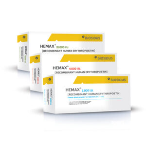 ERYTHROPOIETIN (HEMAX) 4000 I.U -1V (T)
