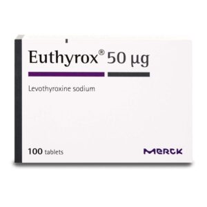 LEVOTHYROXINE (EUTHYROX) 50MCG TABS 30'S