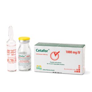 CETAFOR IV 1G INJ IM