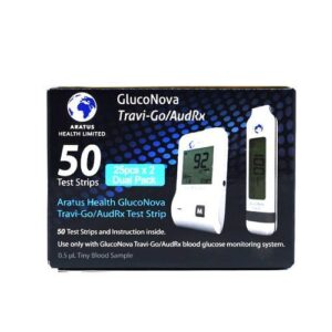 GLUCONOVA TRAVI-GO BLOOD GLUCOSE MONITOR