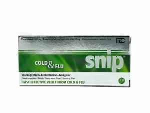 SNIP COLD AND FLU TABS 20'S