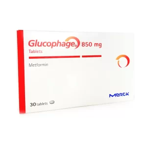 GLUCOPHAGE 850MG 60'S