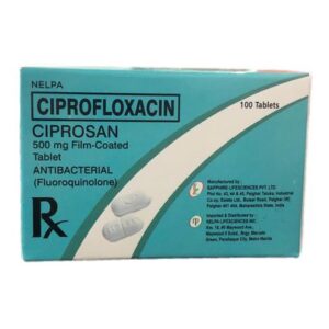 CIPROFLOXACIN  TABS  500MG 100'S