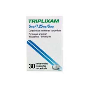 TRIPLIXAM  TABS 5/1.25/5MG 30'S