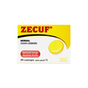 ZECUF COUGH LOZ (LEMON) 20'S