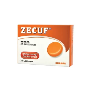 ZECUF COUGH LOZ (ORANGE) 20'S