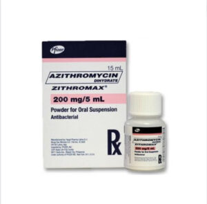 AZITHROMYCIN   (AZITHROSAFE) SUSP 200/5ML 15ML