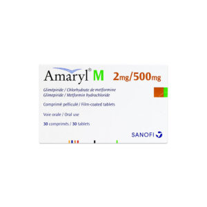 AMARYL M 2MG/500MG 30'S
