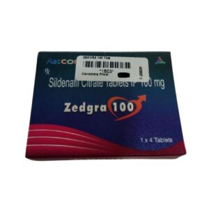 ZEDGRA 100MG TABS 4'S