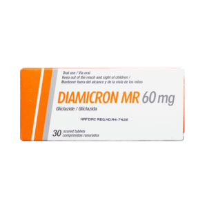DIAMICRON MR 60MG 30TABS