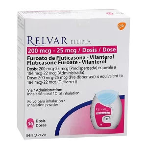 RELVAR ELLIPTA INHALER 200/25MCG 30D