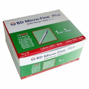 INSULIN SYR G30 (MICROFINE) 1ML 100'S