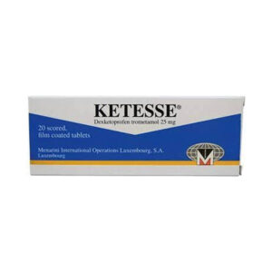 KETESSE TABS 25MG 20'S
