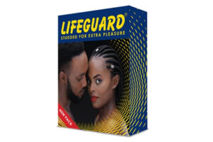 LIFE GUARD STUDED MALE CONDOM 3X20