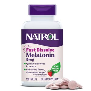 MELATONIN 5MG SUBLINGUAL(STRAWBERRY F) TABS 100'S