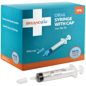 DISP SYRINGES 5ML 100'S