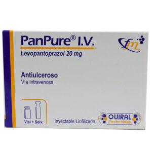 PANPURE IV 20MG VIAL 1'S