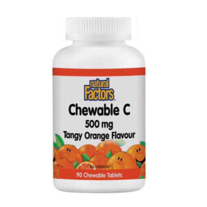 VITAMIN C 500MG CHEWABLE(ORANGE FLAVOUR) TABS 90’S