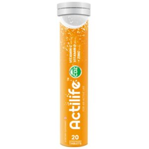 ACTILIFE CDZ EFFERVESCENT TABS 20'S