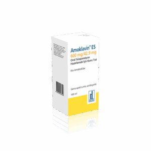 AMOXICLAV  (AMOKLAVIN ES) 642MG SUSP 100ML