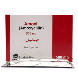 AMOXYCILLIN   500MG CAPS 100'S