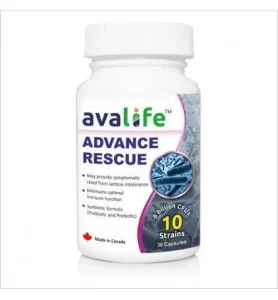 AVALIFE ADVANCE RESCUE CAPS 30'S