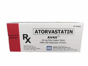 ATORVASTATIN  (AVAS) 20MG  30'S