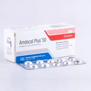 AMDOCAL PLUS 50 TABS 60'S(AMLODIPINE+ATENOLOL)