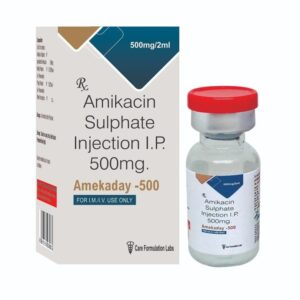 AMIKACIN SULPHATE INJ 500MG/2ML 1'S