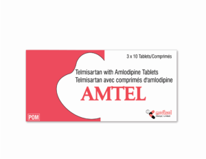 AMTEL(TELMISARTAN40MG+AMLODIPINE5MG)30'S